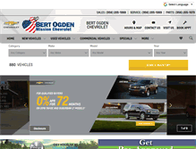 Tablet Screenshot of bertogdenchevrolet.com